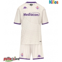 Camiseta Fiorentina Moise Kean #20 Visitante Equipación para niños 2025-26 manga corta (+ pantalones cortos)